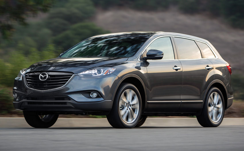 Exterior view of the 2015 Mazda CX-9