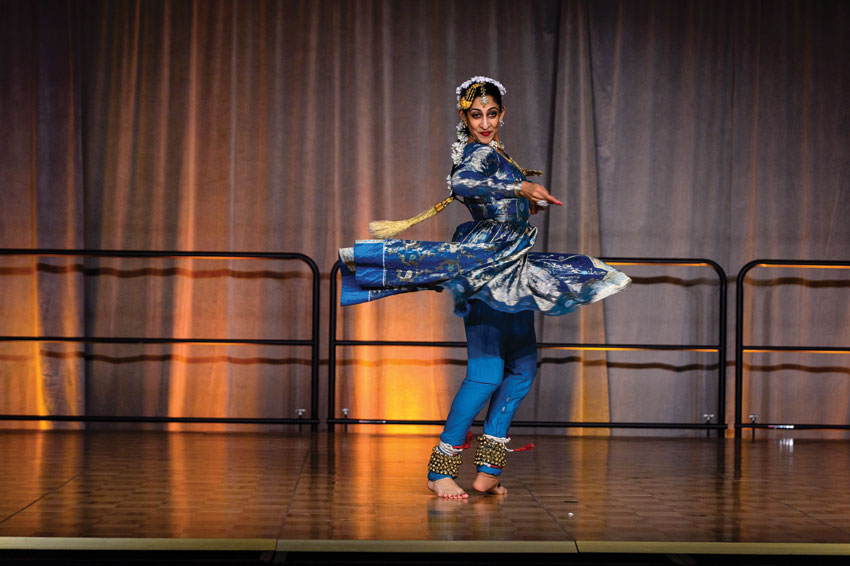 Mesmerizing performance by Kathak artist Farah Yasmeen Shaikh.