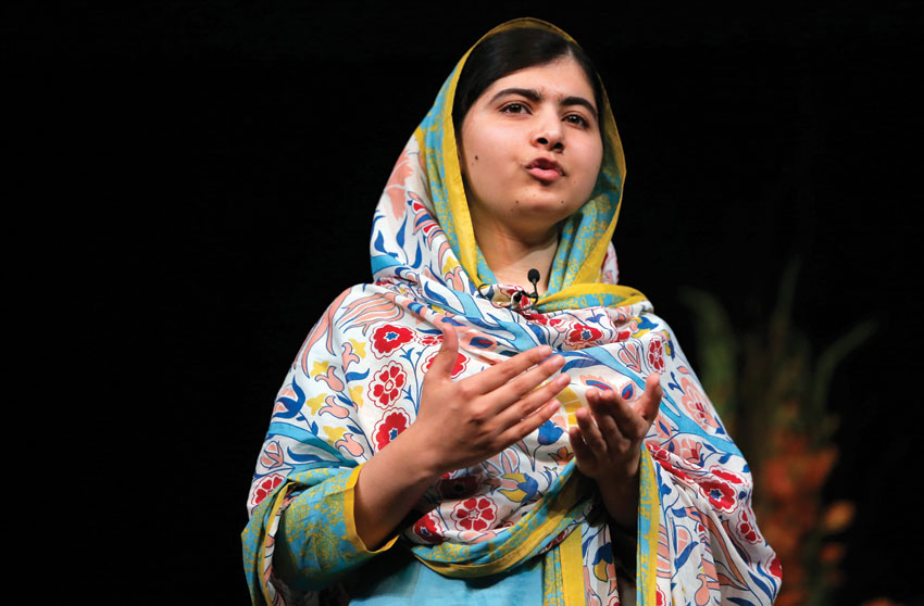 Malala Yousafzai in San Jose, Calif., June 26. (Photo courtesy: Michael Macor | San Francisco Chronicle) 