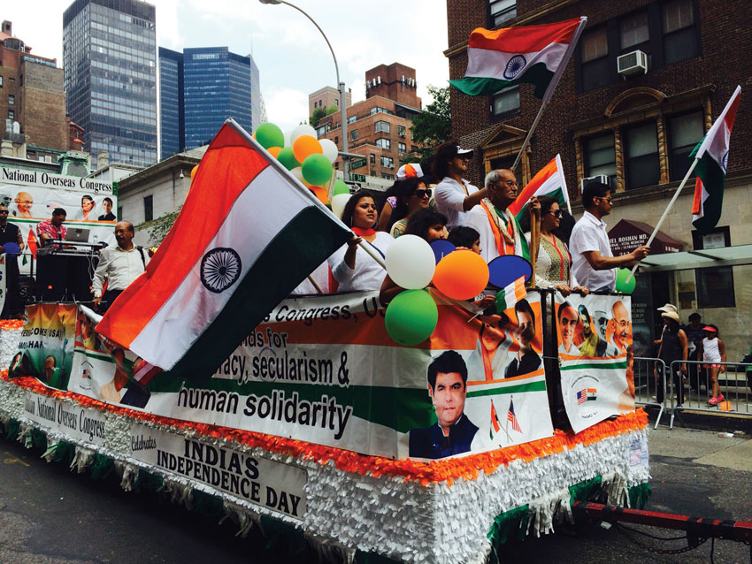 India’s 69th Independence Day celebrations in New York. 