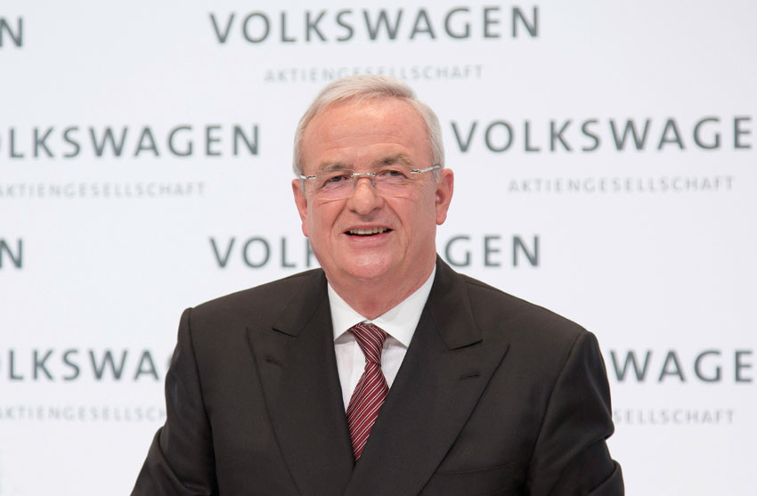 CEO of Volkswagen, Prof. Dr. Martin Winterkorn. (Wikimedia Commons | Volkswagen Sweden) 