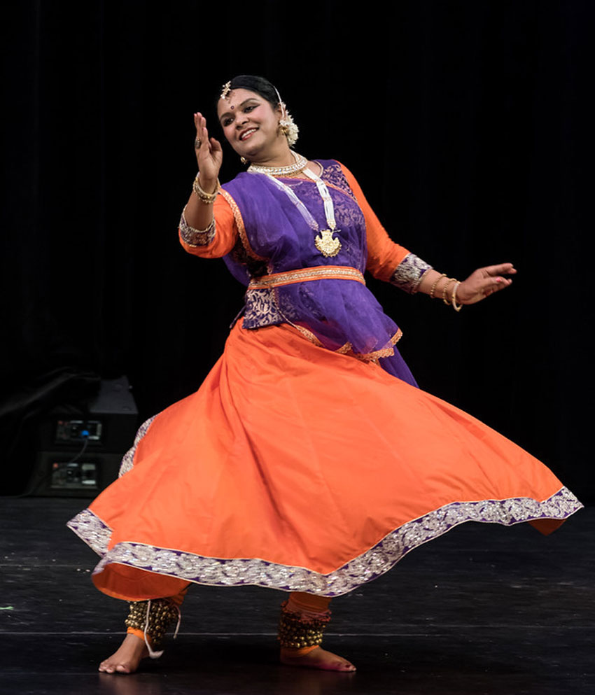 Fremont’s very own Anupama Srivastava performs at Smith Center in Ohlone College, Sept. 27. 