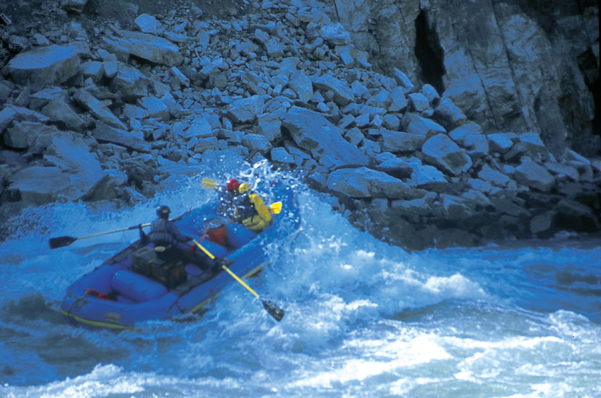 Rafting, Siang River, Arunachal Pradesh. (Incredible India)