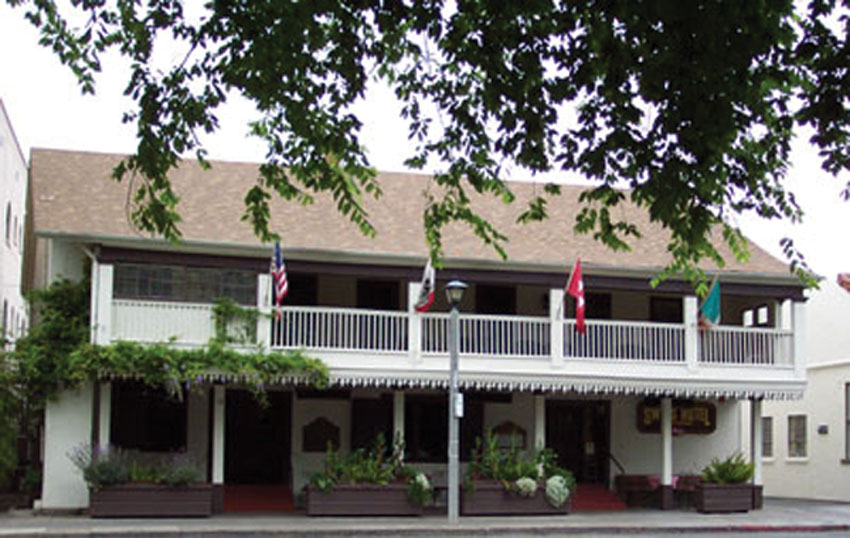 Don Salvadore Vallejo built his home in 1836 and now houses the historical Swiss Hotel. (Courtesy: Swiss Hotel)