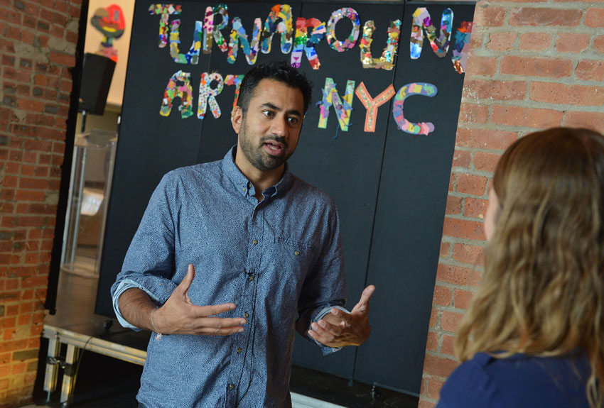 Kal Penn attends a press conference launching Turnaround Arts in New York City Schools at the Brooklyn Museum on Sept. 22, 2015 in Brooklyn, New York.  (Slaven Vlasic | Getty Images | NAMM) 