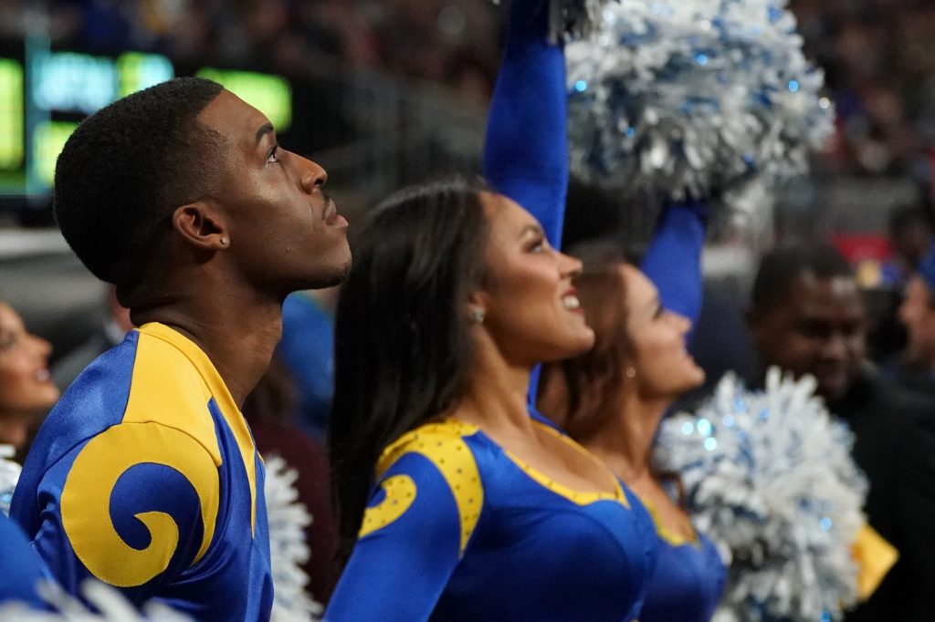 Siliconeer | Rams' Male Cheerleaders Make Super Bowl History | Siliconeer