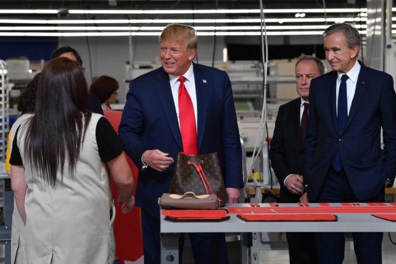 Siliconeer, Fashion Statement: Trump Inaugurates New Louis Vuitton US Site
