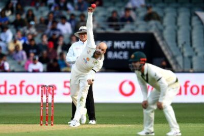 Australia's Nathan Lyon expects India's batsmen to attack his spin bowling in the second Test at Melbourne. ©AFP William West