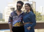 Shahid Kapoor and Mrunal Thakur during promotional photoshoot for Jersey in New Delhi (All Photos: APH Images)