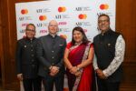 From left to right: Harit Talwar, Co-Chair, AIF Global Board; Michael Miebach, CEO, Mastercard; Falguni Nayar, Founder & CEO, Nykaa; and Nishant Pandey, CEO, AIF. (Photo: AIF)