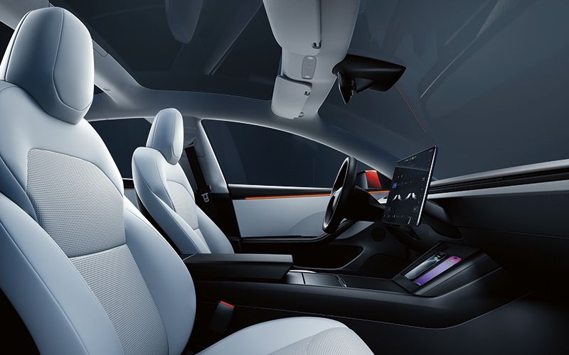 Interior view of 2024 Tesla Model 3 (Tesla)