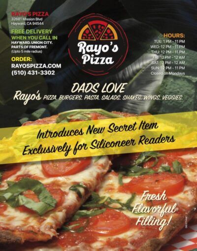 Rayo's Pizza in Hayward, Calif.